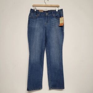 Sonoma Women's Classic Blue Modern Fit  Straight Leg Jeans